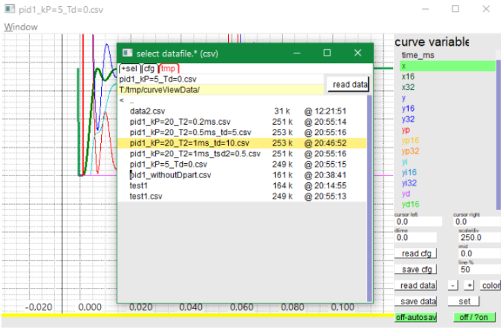 GralFileSelectWindow in Appllication