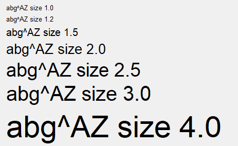 TextFont H