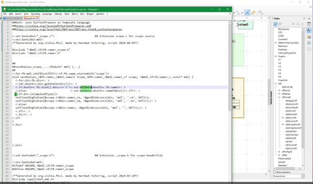 CodeGeneration Scope en