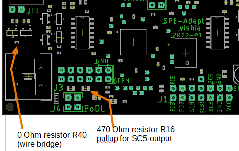 Board SC5 out pullop